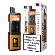 vapes bars angel 2400 brown edition