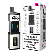 vapes bars angel 2400 silver edition