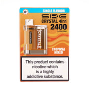 Crystal 4 in 1 Pod Kit by SKE in tropical mixed