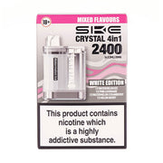 Crystal 4 in 1 Pod Kit by SKE in white edition
