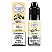Vanilla Tobacco Nic Salt E-Liquid by Dinner Lady