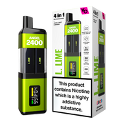 vapes bars angel 2400 L. Lime