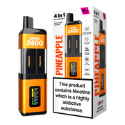 vapes bars angel 2400 pineapple