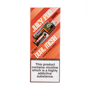 Juicy Pod 6000 Pro Disposable - strawberry raspberry cherry ice