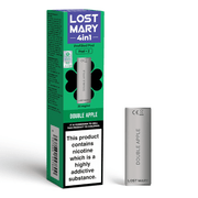 Pack of Two Lost Mary Double Apple Prefilled Pods.
