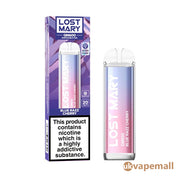 Lost Mary QM600 disposable vape - blue razz cherry