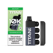 Titan 10K Rechargeable Pod Vape | 8 Prefilled Pods | From £9.99